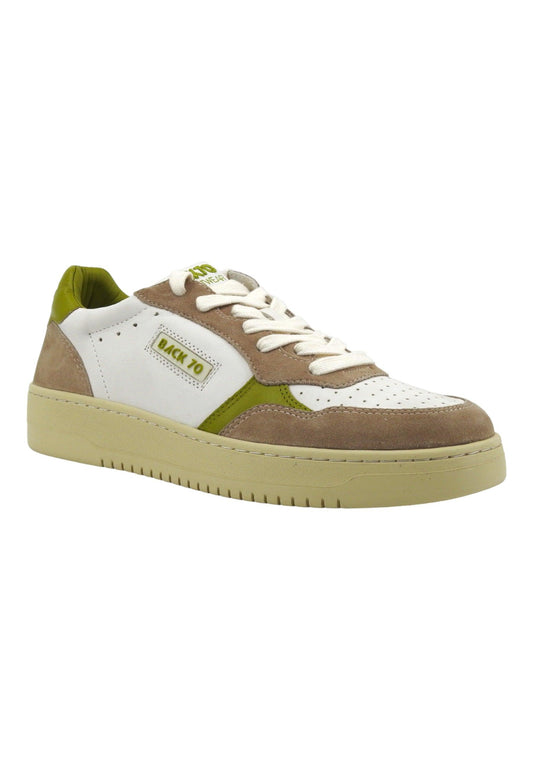BACK70 X Slam GV4 Sneaker Uomo Savana Cream Pistacchio 108002-000597 - Sandrini Calzature e Abbigliamento
