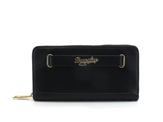 BAGGHY Portafoglio Double Zip Logo Nero GC6240 - Sandrini Calzature e Abbigliamento