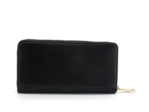 BAGGHY Portafoglio Double Zip Logo Nero GC6240 - Sandrini Calzature e Abbigliamento
