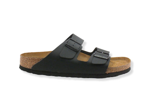 BIRKENSTOCK Arizona Ciabatta Due Fibbie Donna Black 0051793 - Sandrini Calzature e Abbigliamento