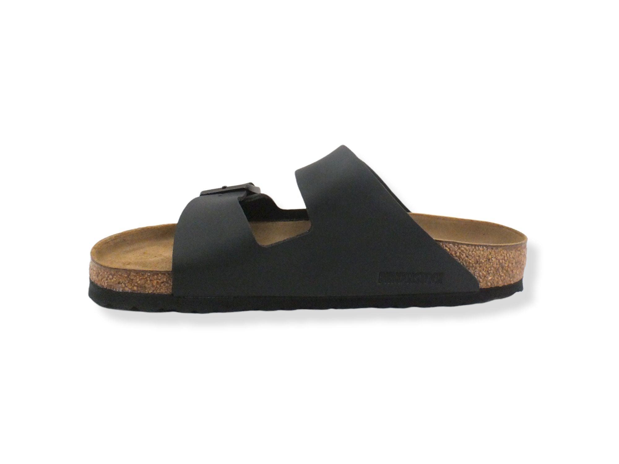 BIRKENSTOCK Arizona Ciabatta Fibbie Donna Black 0051791 - Sandrini Calzature e Abbigliamento