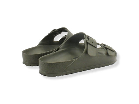 BIRKENSTOCK Arizona Eva Ciabatta Fibbie Donna Verde Khaki 1019094 - Sandrini Calzature e Abbigliamento