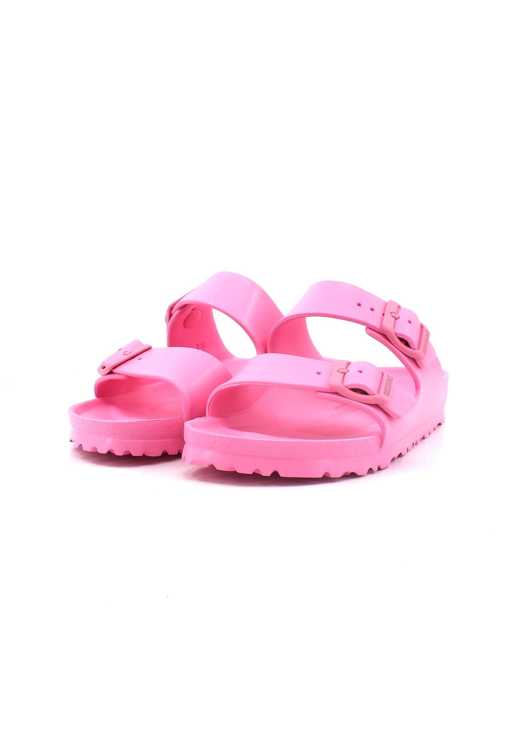 BIRKENSTOCK Arizona Eva Narrow Fit Ciabatta Donna Candy Pink 1024658 - Sandrini Calzature e Abbigliamento