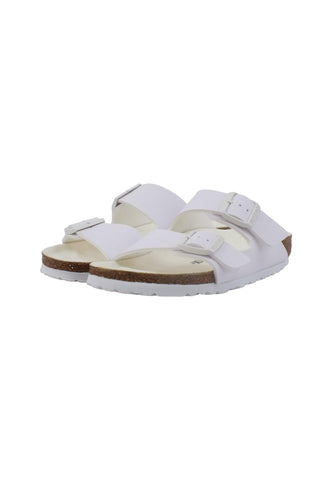 BIRKENSTOCK Arizona Narrow Fit Ciabatta Donna Triple White 1019046 - Sandrini Calzature e Abbigliamento