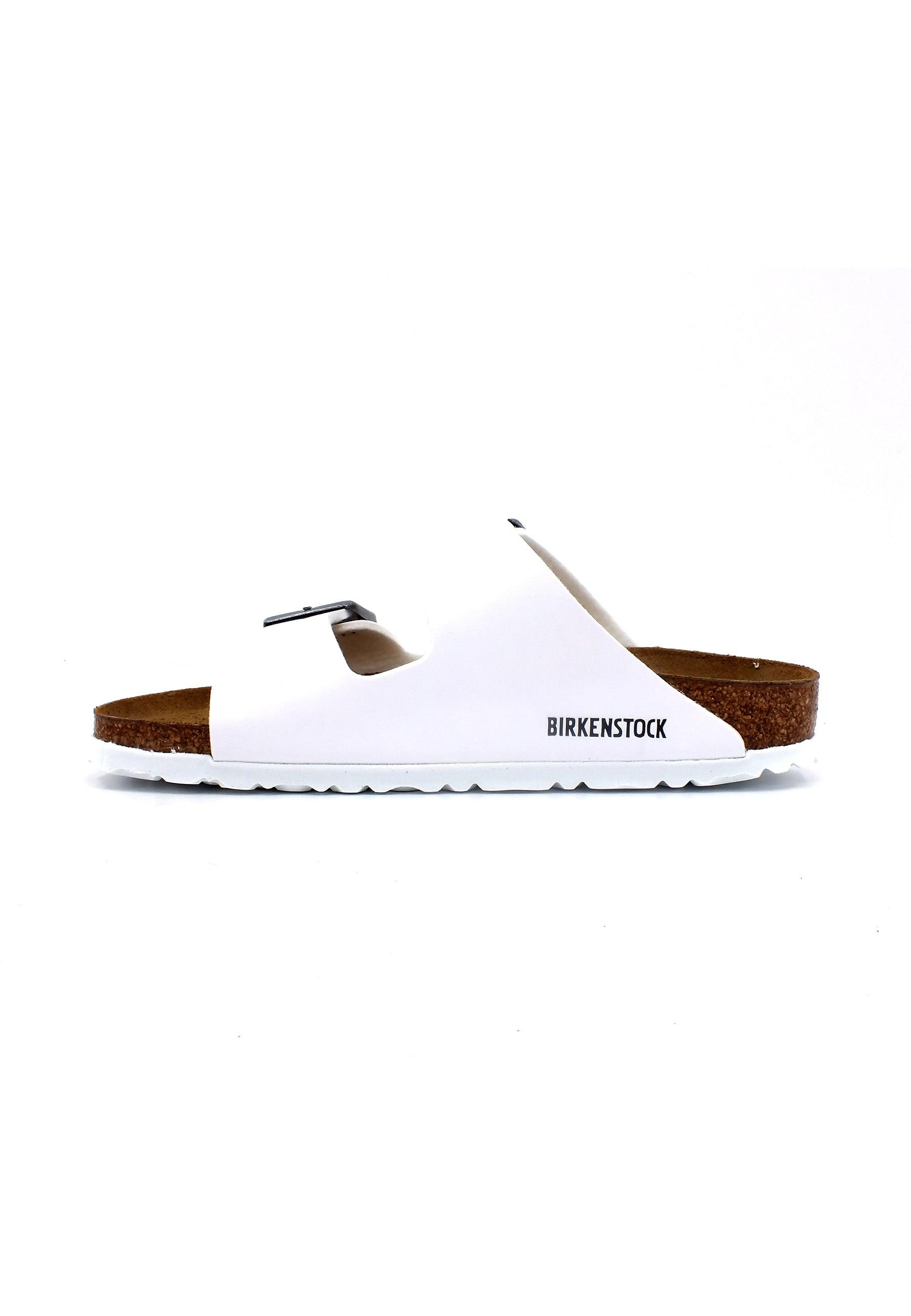 BIRKENSTOCK Arizona Narrow Fit Ciabatta Donna White 0552683 - Sandrini Calzature e Abbigliamento