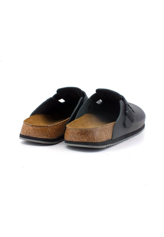 BIRKENSTOCK Boston Sabot Uomo Black 060196U - Sandrini Calzature e Abbigliamento