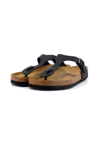 BIRKENSTOCK Gizeh Ciabatta Infradito Donna Black 0043691D - Sandrini Calzature e Abbigliamento