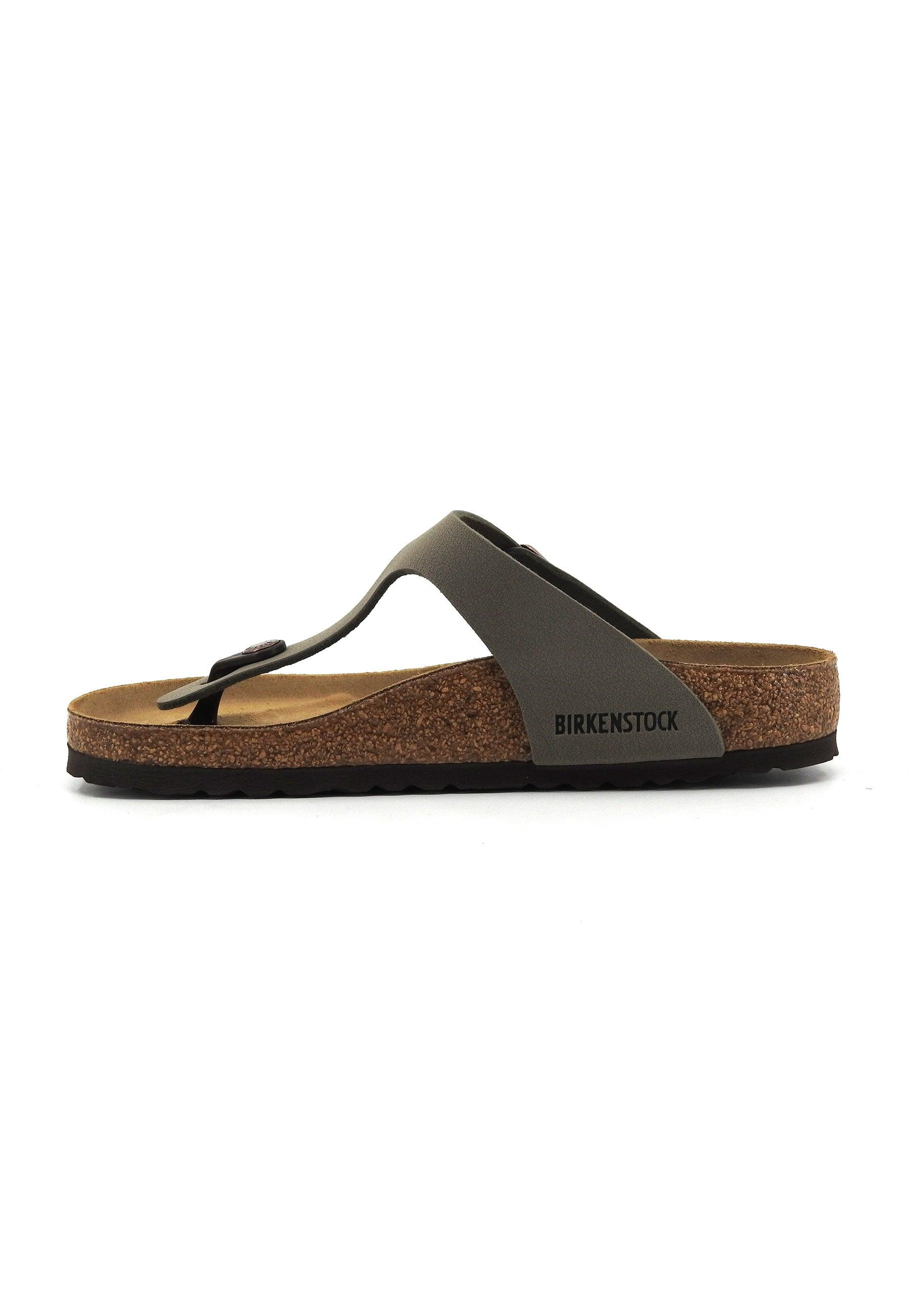 BIRKENSTOCK Gizeh Ciabatta Infradito Donna Stone Grigio 043391 - Sandrini Calzature e Abbigliamento