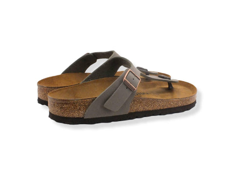 BIRKENSTOCK Gizeh Ciabatta Infradito Fibbia Donna Gigio Stone 0043391 - Sandrini Calzature e Abbigliamento