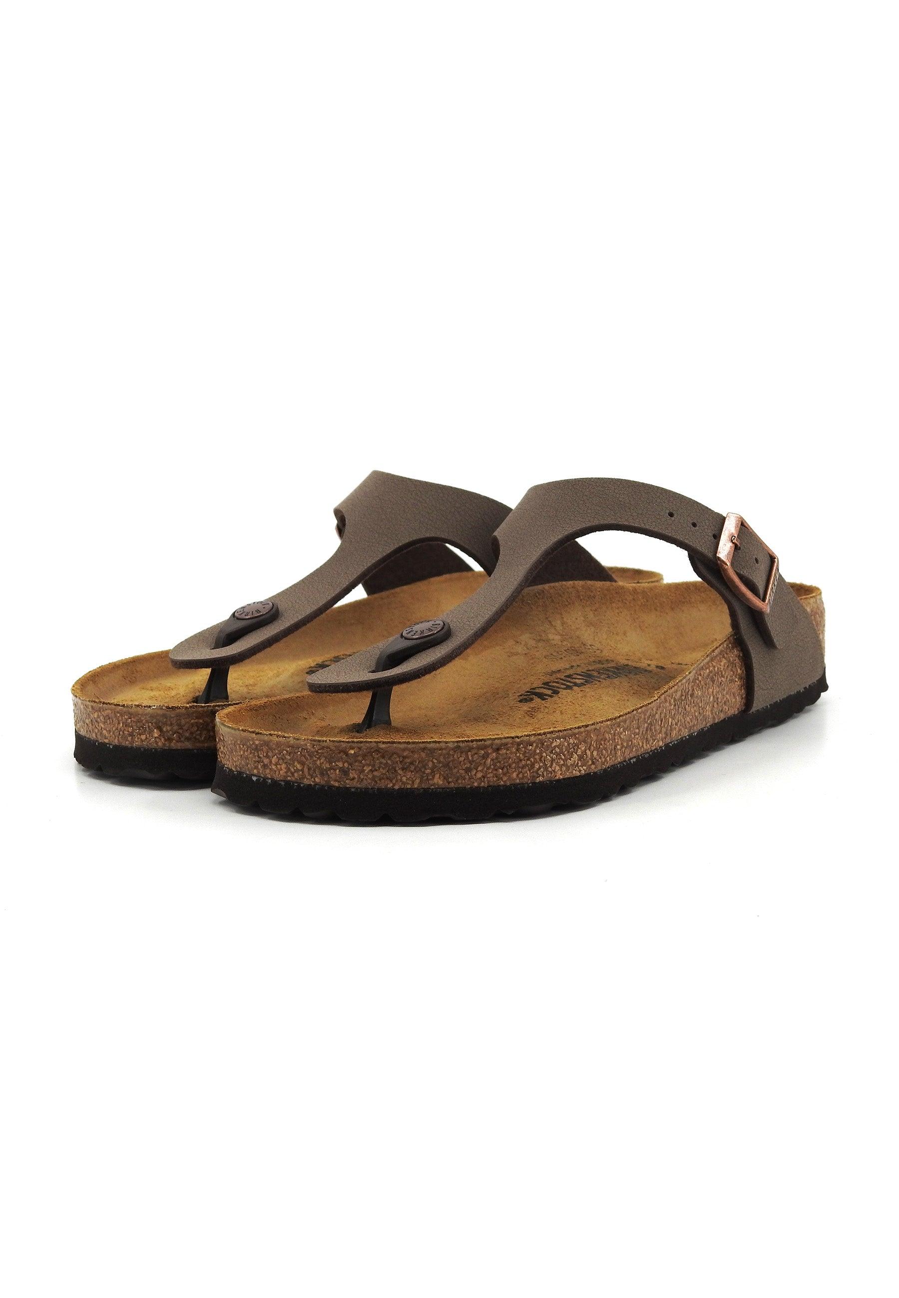 BIRKENSTOCK Gizeh Ciabatta Infradito Uomo Mocca Marrone 0043751U - Sandrini Calzature e Abbigliamento