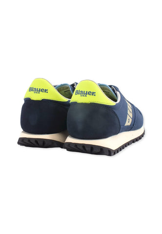 BLAUER Dowson02 Sneaker Uomo Blu Jeans F2DAWSON02 - Sandrini Calzature e Abbigliamento