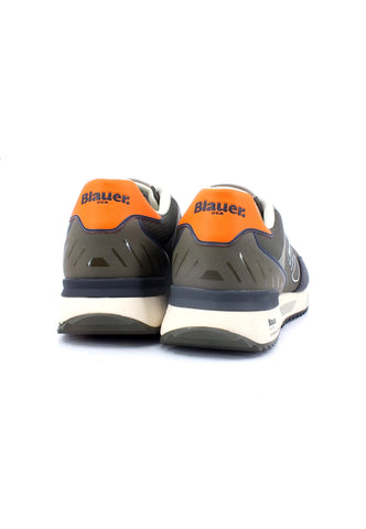 BLAUER Hoxie 01 Sneaker Uomo Grigio Elephant S3HOXIE01 - Sandrini Calzature e Abbigliamento