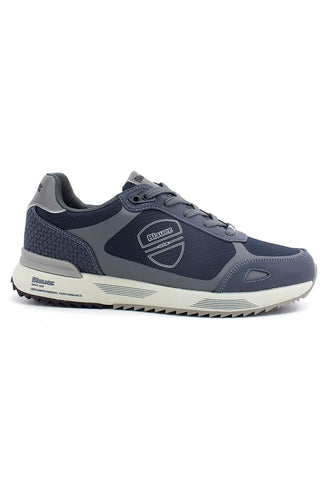 BLAUER Hoxie 02 Sneaker Uomo Blu Navy F2HOXIE02 - Sandrini Calzature e Abbigliamento