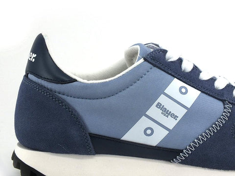 BLAUER Merril 02 Sneaker Bicolor Light Blue S2MERRIL02 - Sandrini Calzature e Abbigliamento