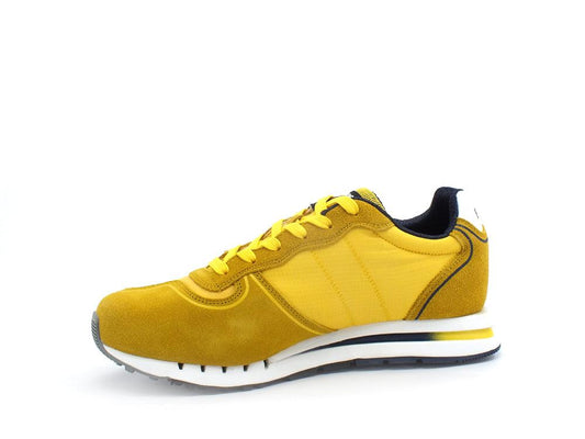 BLAUER Quartz 01 Sneaker Suede Nylon Yellow S2QUARTZ01 - Sandrini Calzature e Abbigliamento