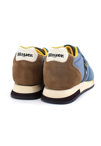 BLAUER Queens 01 Sneaker Uomo Blu Jeans F2QUEENS01 - Sandrini Calzature e Abbigliamento