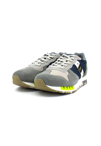 BLAUER Queens 01 Sneaker Uomo Navy Grey S3QUEENS01 - Sandrini Calzature e Abbigliamento