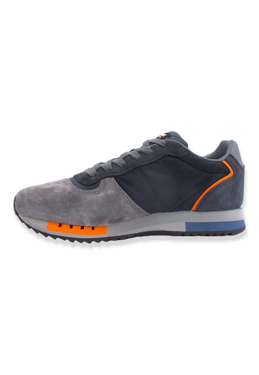 BLAUER Queens01 Sneaker Uomo Navy Grey F2QUEENS01 - Sandrini Calzature e Abbigliamento