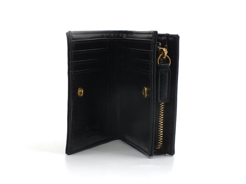 BLUGIRL Blumarine Ecs S Portafoglio Bifold Logo Nero PA2028E0010 - Sandrini Calzature e Abbigliamento