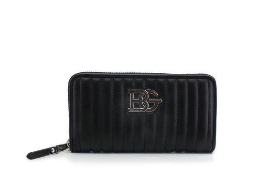 BLUGIRL Blumarine Ecs XL Portafoglio Zip Logo Nero PA2017E0006 - Sandrini Calzature e Abbigliamento