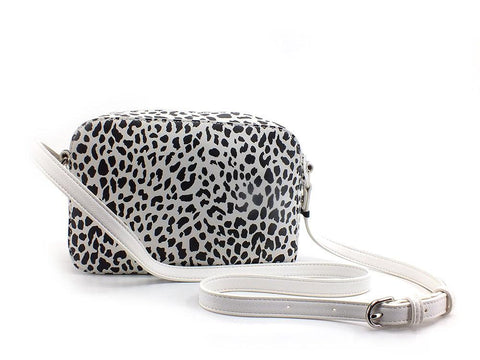 BLUGIRL Borsa Ecs M Camera Case Maculato Off White PA2003E0419 - Sandrini Calzature e Abbigliamento