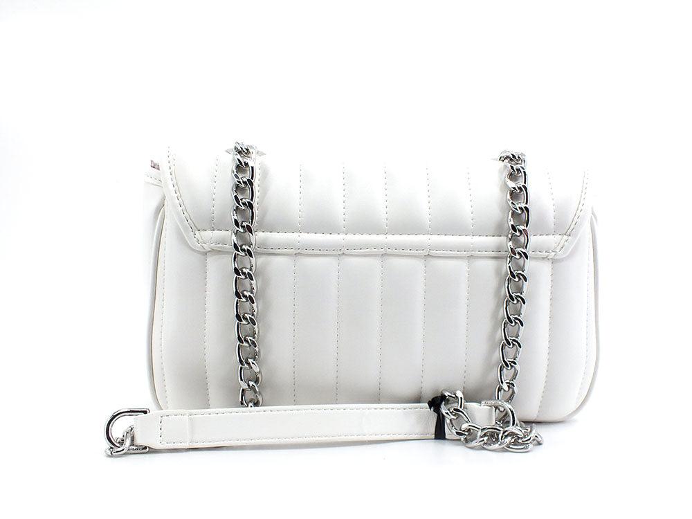 BLUGIRL Ecs M Crossbody Borsa Tracolla Marrone Off White Bianco PA2030E0006 - Sandrini Calzature e Abbigliamento