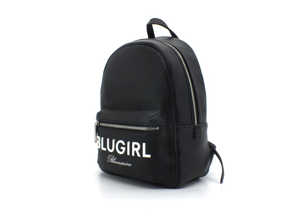 BLUGIRL Zaino Ecs M Maxi Logo Backpack Nero PA2002E0086 - Sandrini Calzature e Abbigliamento
