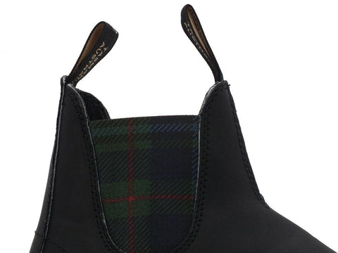 BLUNDSTONE 1614 Black Tartan Green - Sandrini Calzature e Abbigliamento