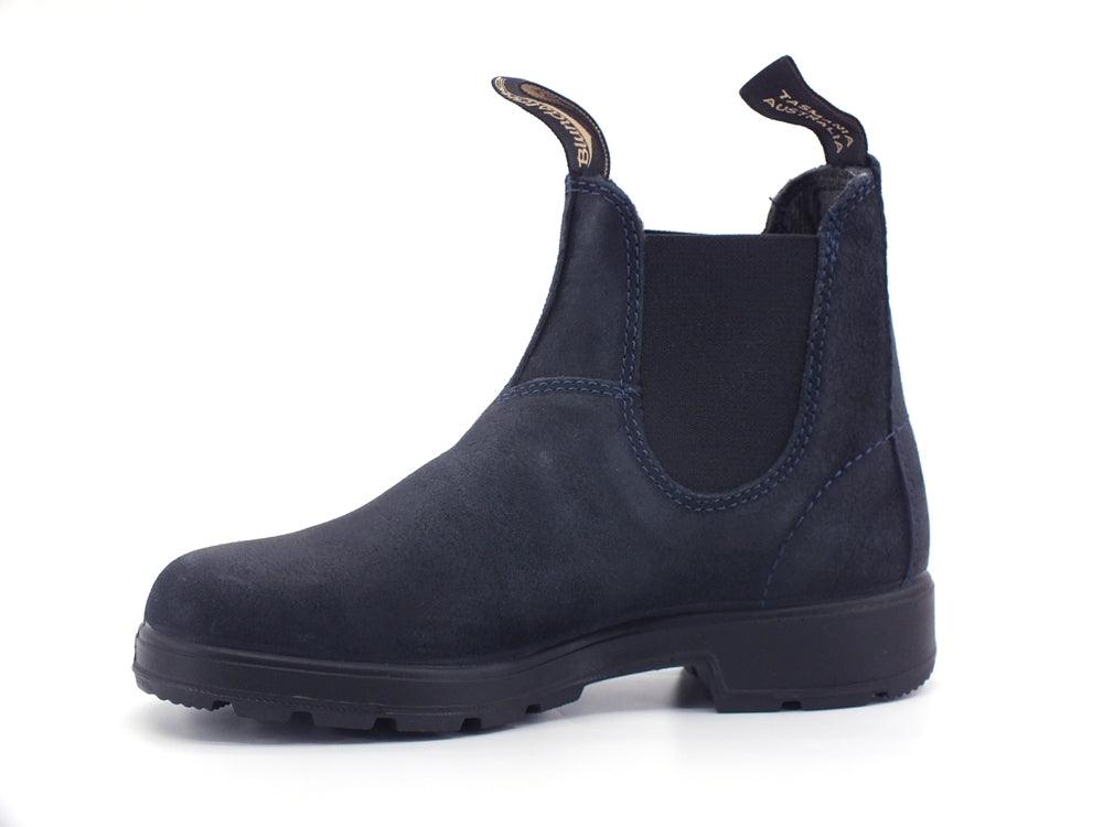 BLUNDSTONE Polacco Elastici Suede Navy 1912 - Sandrini Calzature e Abbigliamento