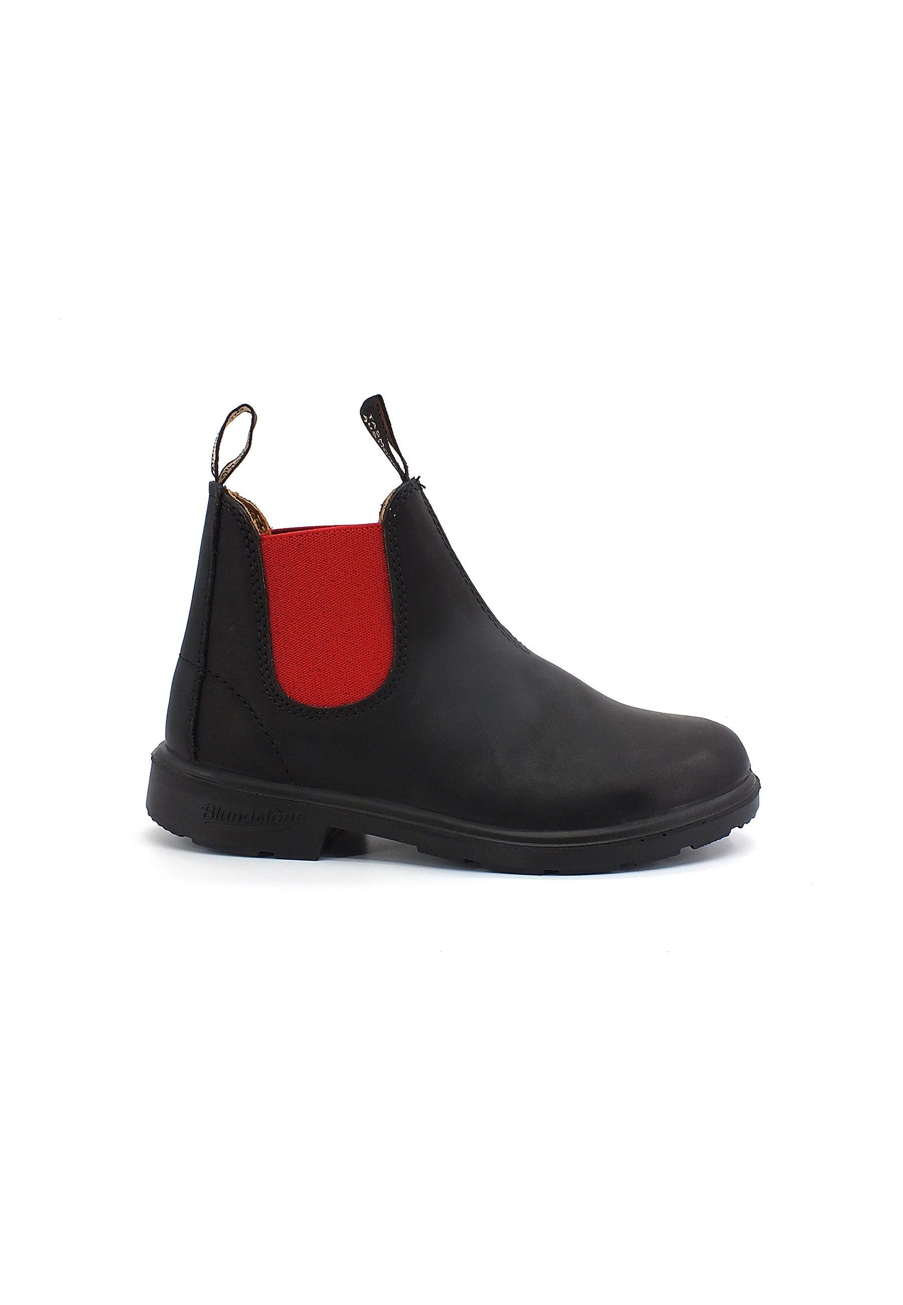 BLUNDSTONE Stivaletto Polacco Bimbo Black Red 581 - Sandrini Calzature e Abbigliamento