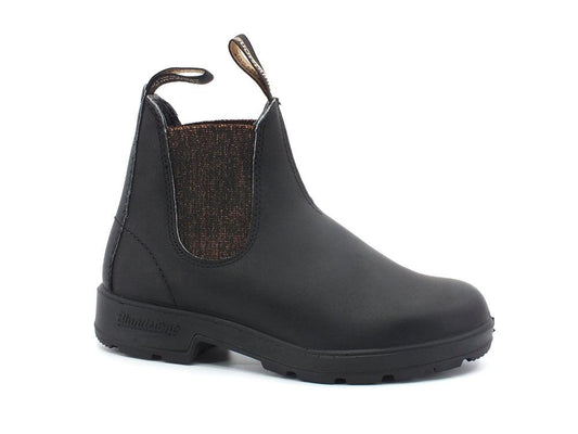 BLUNDSTONE Stivaletto Polacco Elastici Black Bronze Glitter 1924 - Sandrini Calzature e Abbigliamento