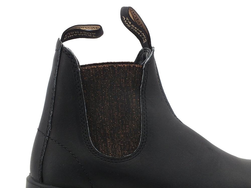 BLUNDSTONE Stivaletto Polacco Elastici Black Bronze Glitter 1924 - Sandrini Calzature e Abbigliamento