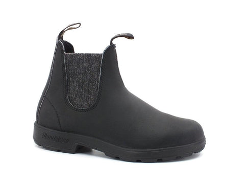 BLUNDSTONE Stivaletto Polacco Elastici Black Silver Glitter 2032 - Sandrini Calzature e Abbigliamento
