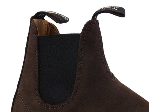 BLUNDSTONE Stivaletto Polacco Elastici Brown Nubuk 1606 - Sandrini Calzature e Abbigliamento