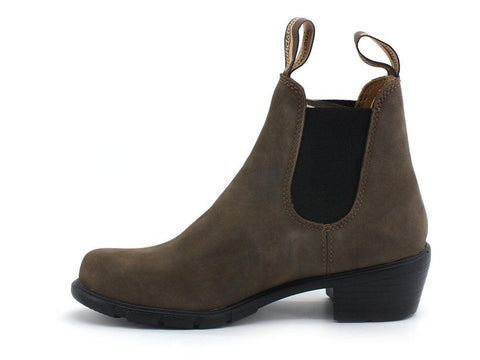BLUNDSTONE Stivaletto Polacco Tacco Rustic Brown 1677 - Sandrini Calzature e Abbigliamento