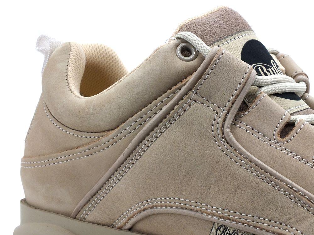 BUFFALO Sneaker Platform Cream Nubuk 1339-14 - Sandrini Calzature e Abbigliamento