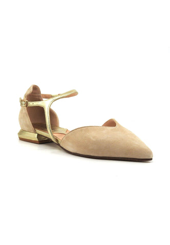 CAFENOIR Ballerina Donna Ecru Beige ED5001 - Sandrini Calzature e Abbigliamento