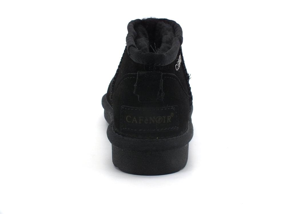 CAFENOIR Boot Stivaletto Pelo Nero DR6030 - Sandrini Calzature e Abbigliamento