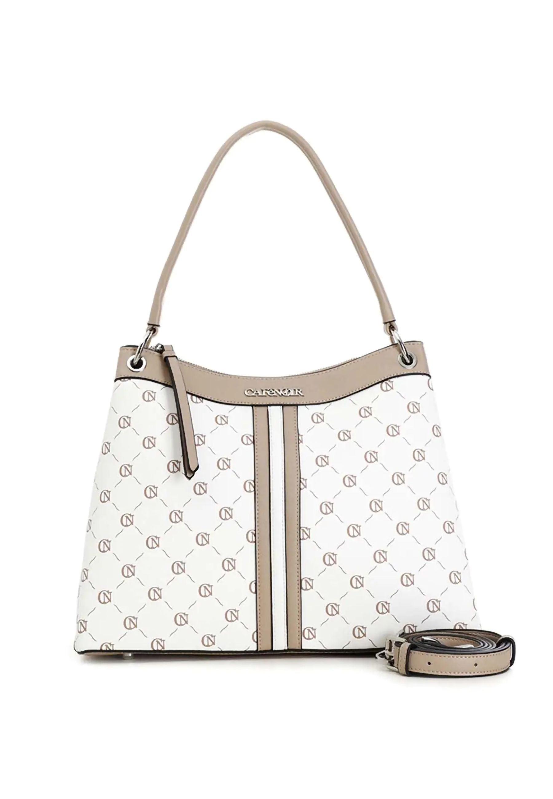 CAFENOIR Borsa Hobo Bianco Cipria YD0401 - Sandrini Calzature e Abbigliamento