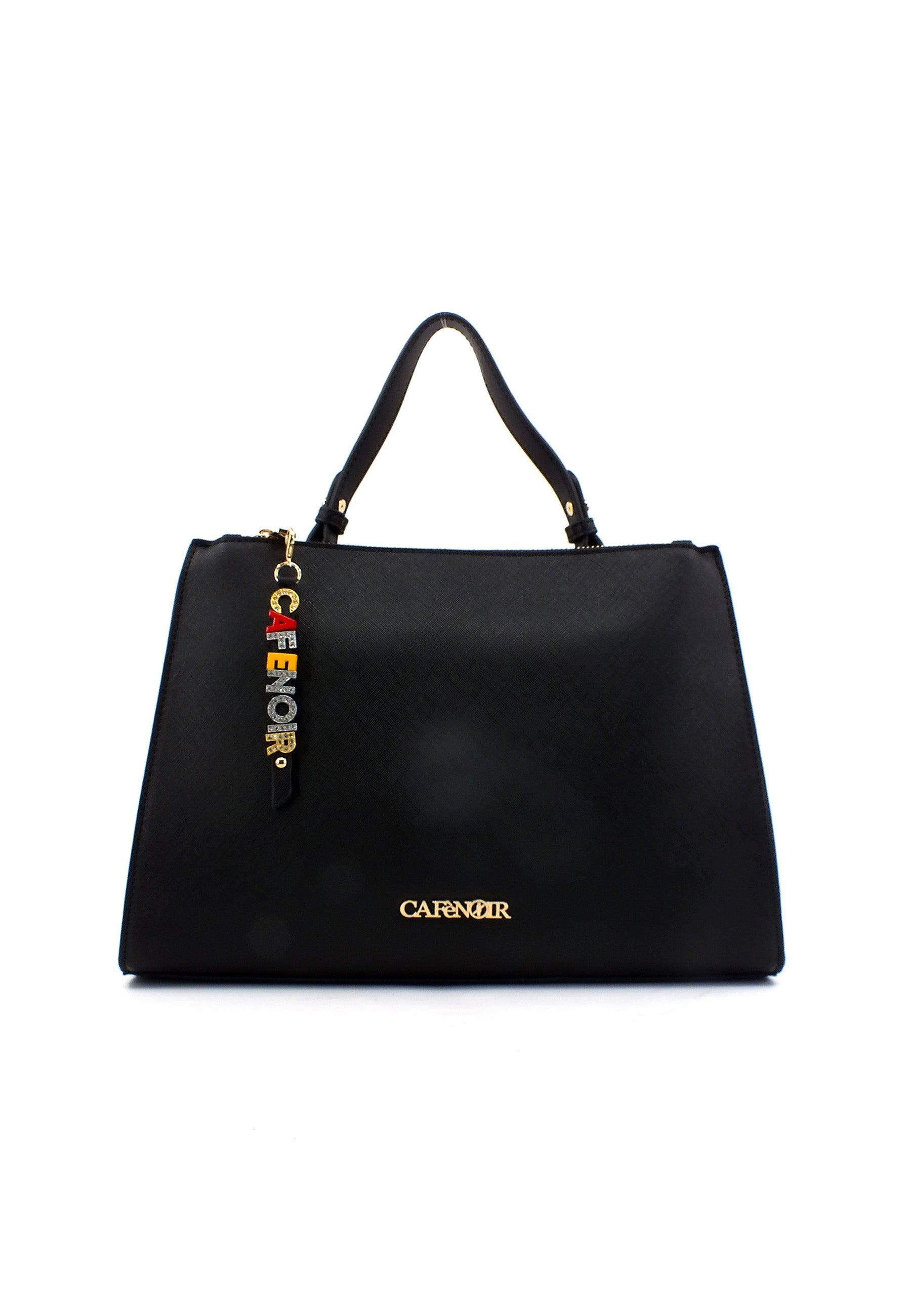 CAFENOIR Borsa Shopping Nero BD0501 - Sandrini Calzature e Abbigliamento