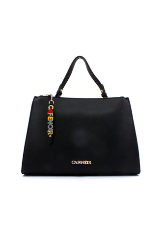CAFENOIR Borsa Shopping Nero BD0501 - Sandrini Calzature e Abbigliamento
