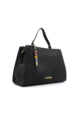 CAFENOIR Borsa Shopping Nero BD0501 - Sandrini Calzature e Abbigliamento