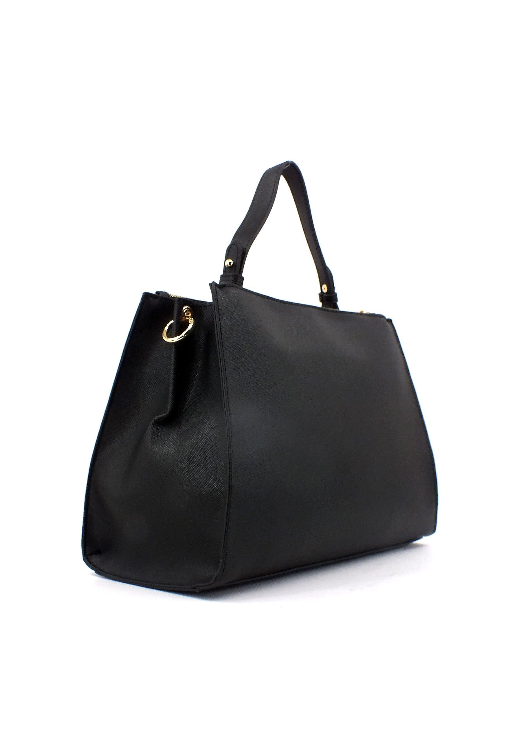 CAFENOIR Borsa Shopping Nero BD0501 - Sandrini Calzature e Abbigliamento