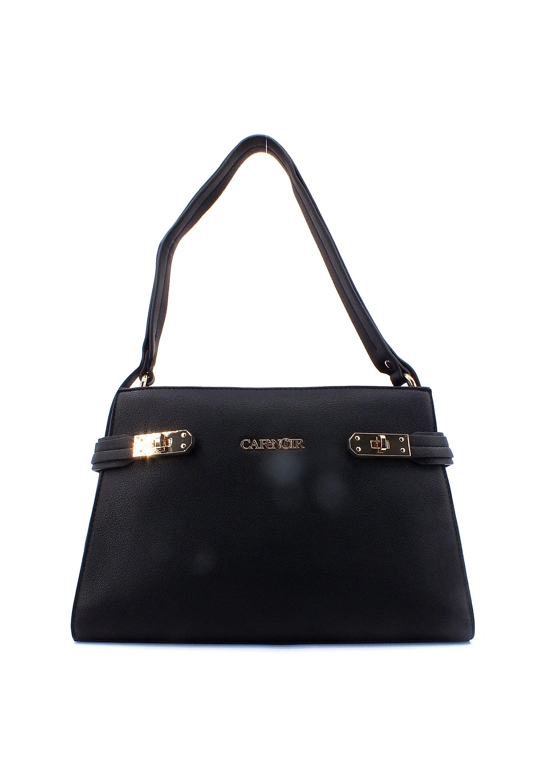 CAFENOIR Borsa Small Tote Nero WF0502 - Sandrini Calzature e Abbigliamento