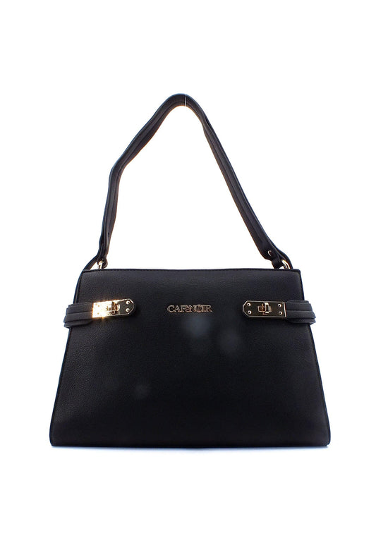 CAFENOIR Borsa Small Tote Nero WF0502 - Sandrini Calzature e Abbigliamento