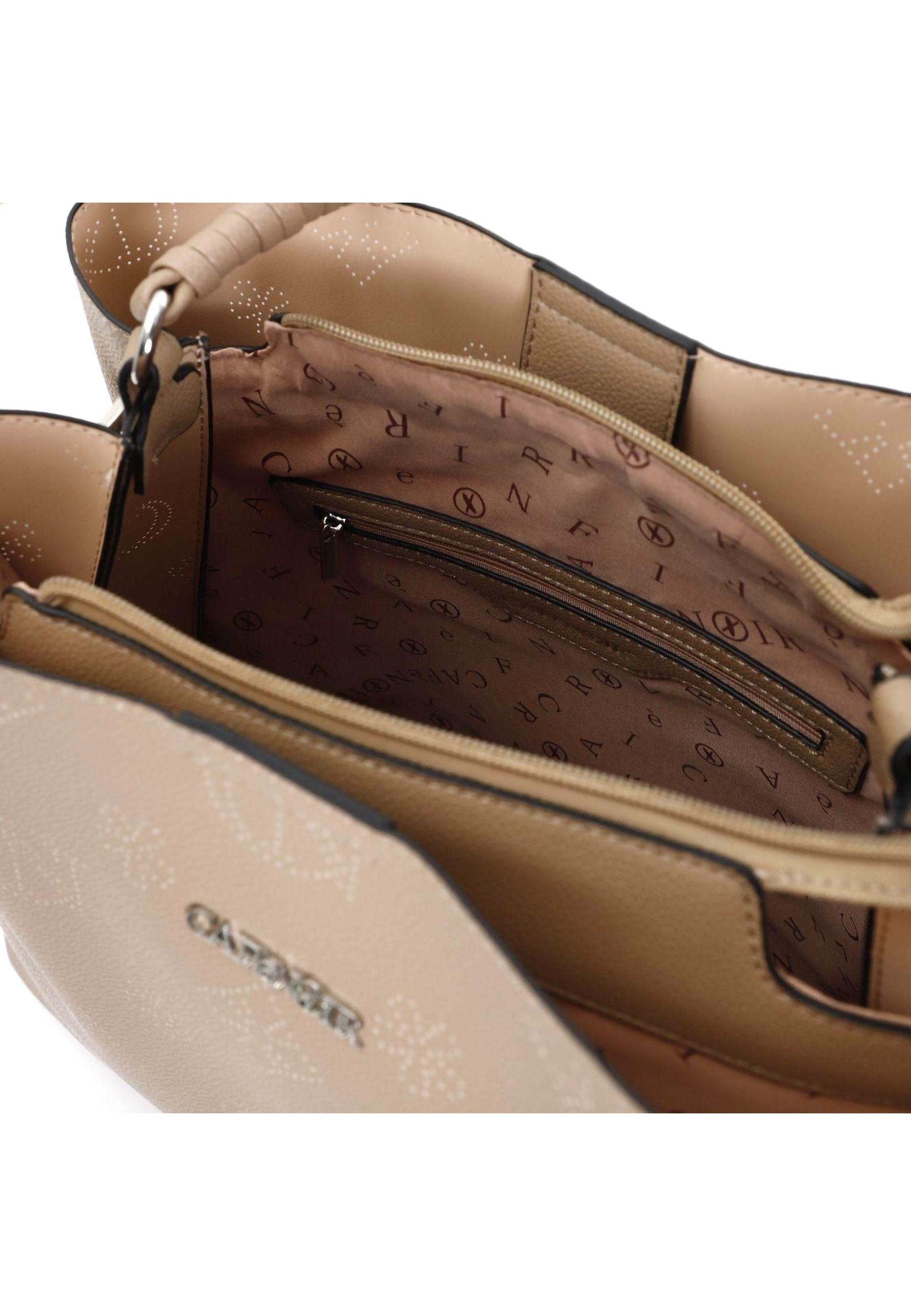 CAFENOIR Borsa Taupe Marrone YB0402 - Sandrini Calzature e Abbigliamento