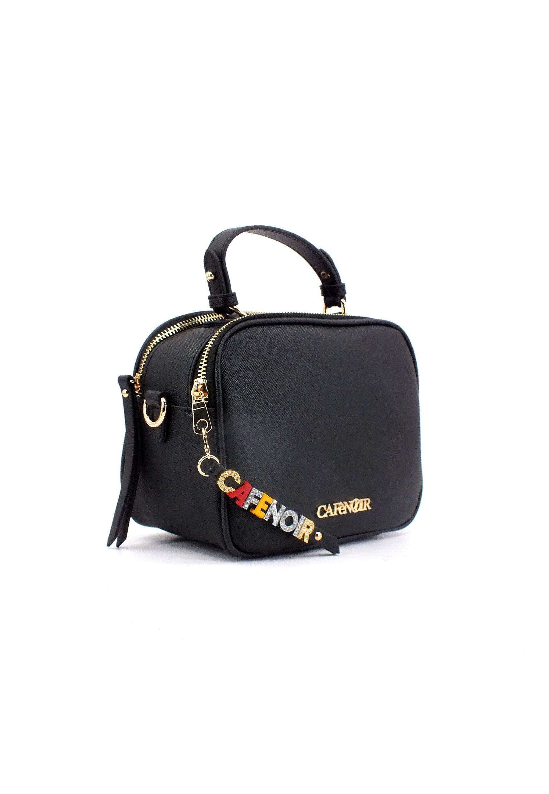 CAFENOIR Borsa Tracolla Camera Bag Nero BD0504 - Sandrini Calzature e Abbigliamento
