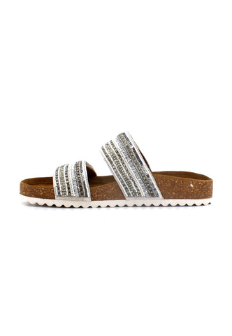 CAFENOIR Ciabatta Donna Multi Bianco GD9110 - Sandrini Calzature e Abbigliamento