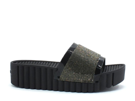 CAFèNOIR Ciabatta Nero GFD913 - Sandrini Calzature e Abbigliamento