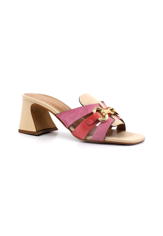 CAFENOIR Ciabatta Tacco Donna Multi Beige LC5005 - Sandrini Calzature e Abbigliamento